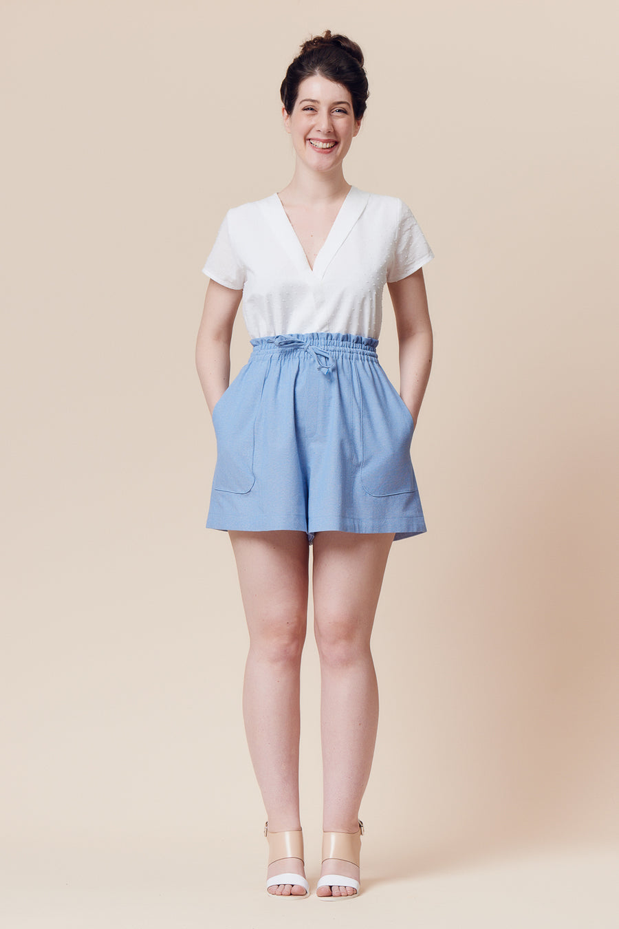 Goji Shorts + Skirt Pattern | Patron de Jupe + Short Goji | Deer & Doe