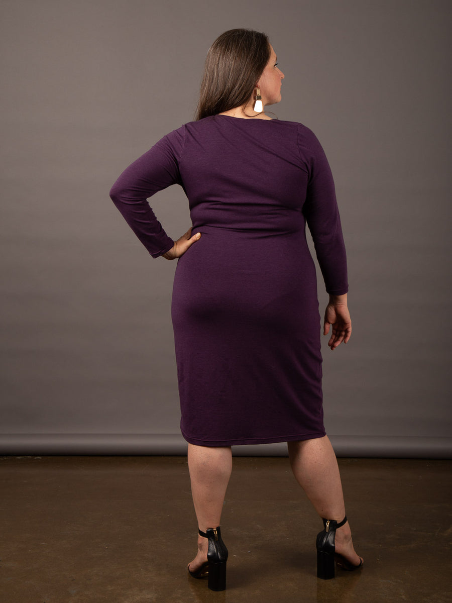 Graphite Plus-Size Dress Pattern | Closet Core Crew