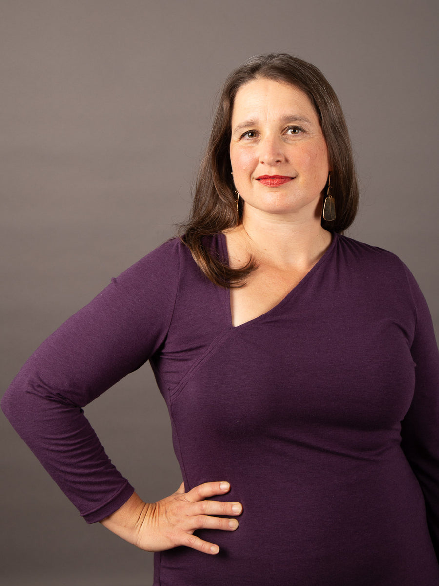 Graphite Plus-Size Dress Pattern | Closet Core Crew