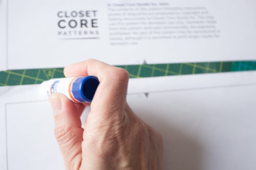 How to Assemble PDF patterns // Closet Core Patterns