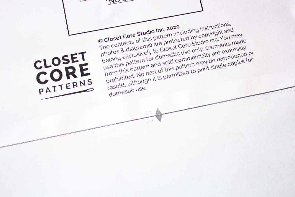 How to Assemble PDF patterns // Closet Core Patterns