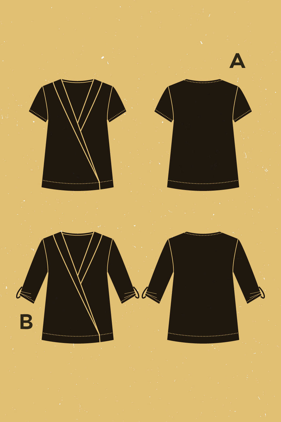 Hoya Blouse Pattern | Patron de Blouse Hoya | Deer & Doe