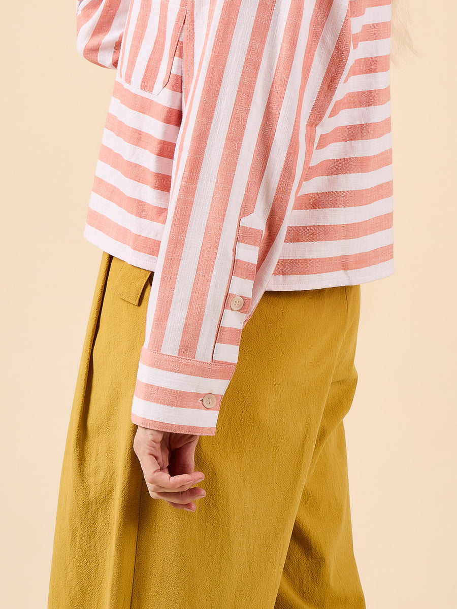 Jenna Cropped Shirt | Shirt +Shirtdress Pattern | Closet Core Patterns