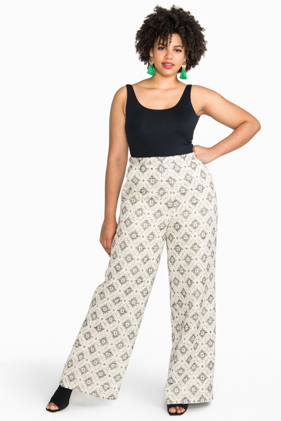 Jenny Wide Leg Overalls Pattern | Closet Core Patterns