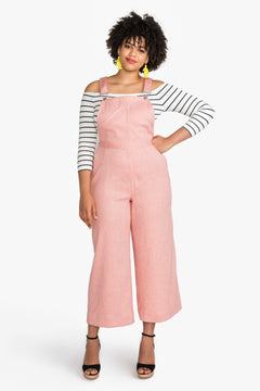 Jenny Cropped Culottes Overalls Pattern | Closet Core Patterns