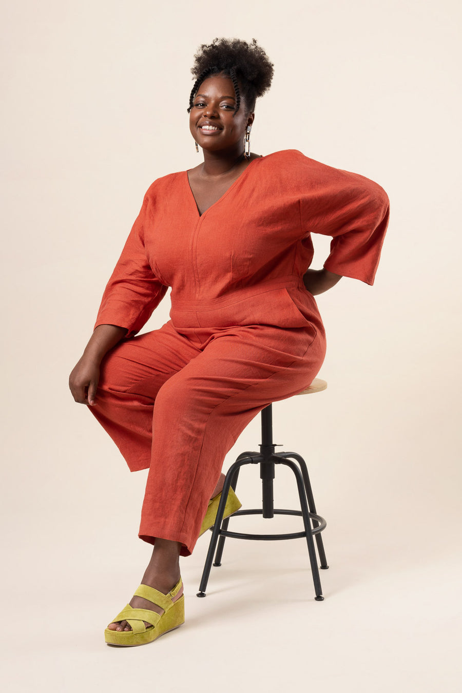 Jo Jumpsuit Pattern | Plus Size Jumpsuit and Dress Pattern | Closet Core Patterns