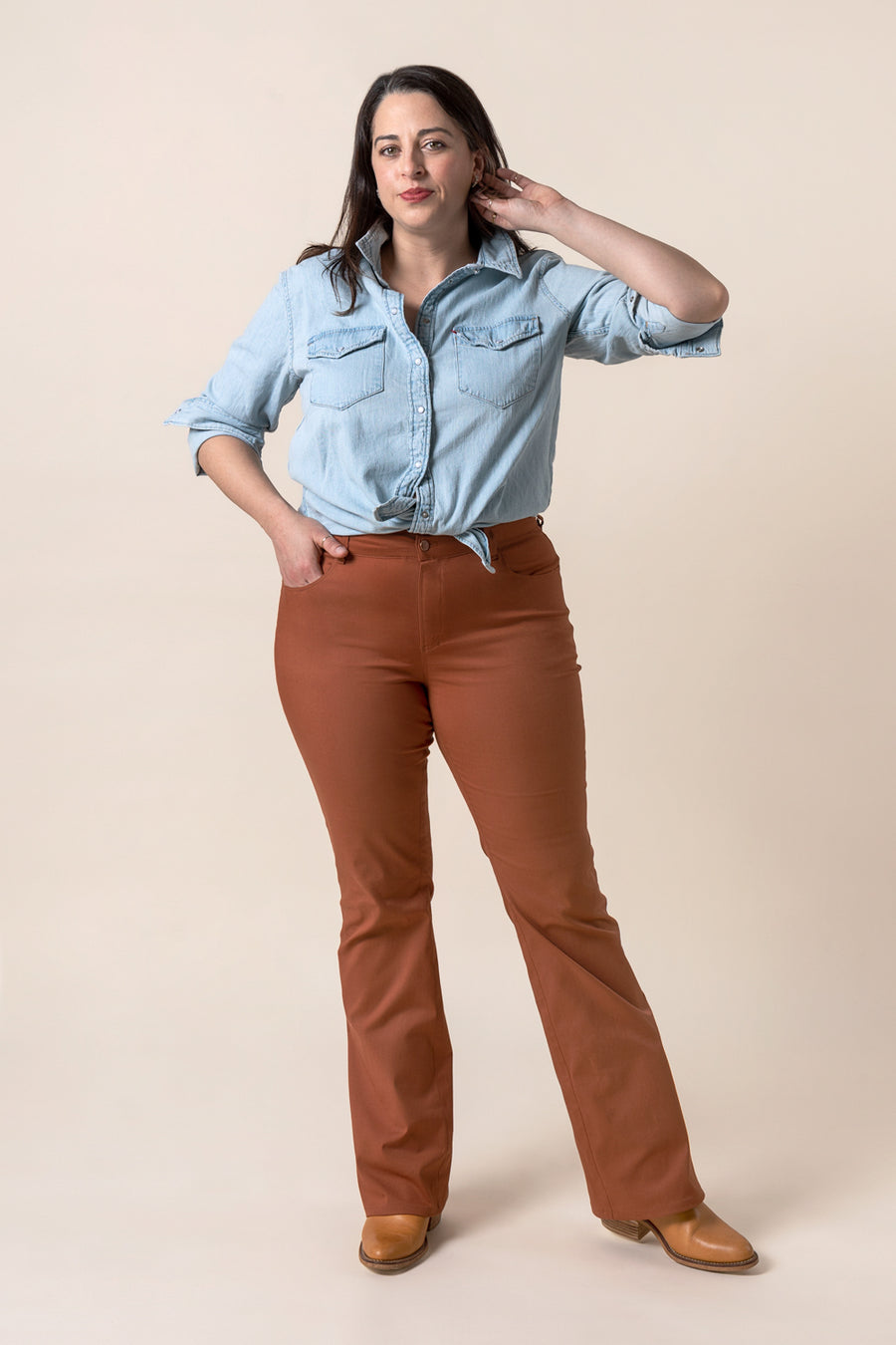 Jude Jeans | Bootcut Jeans Pattern | Closet Core Patterns