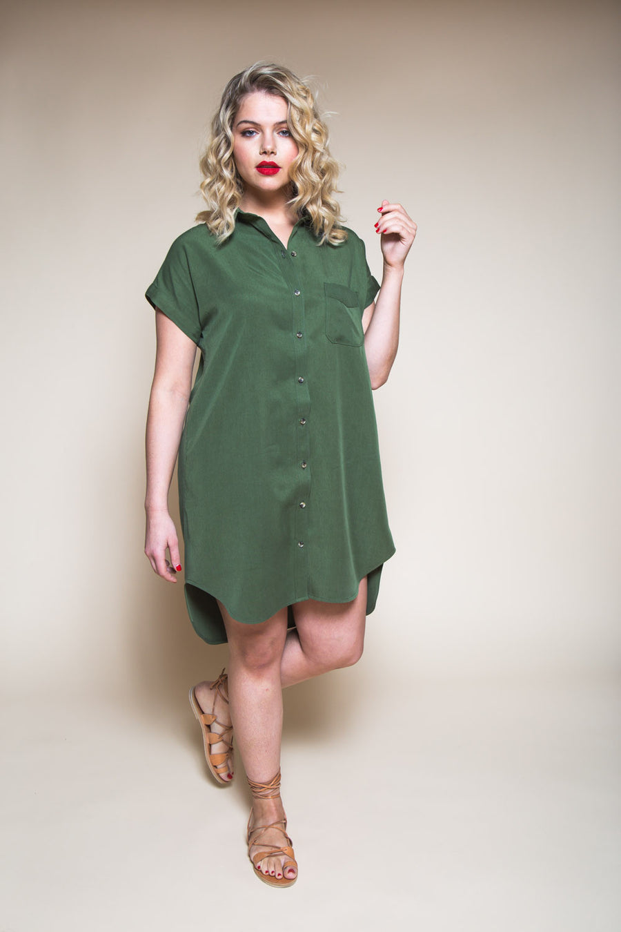 Kalle Shirt-Dress Pattern // Closet Core Patterns