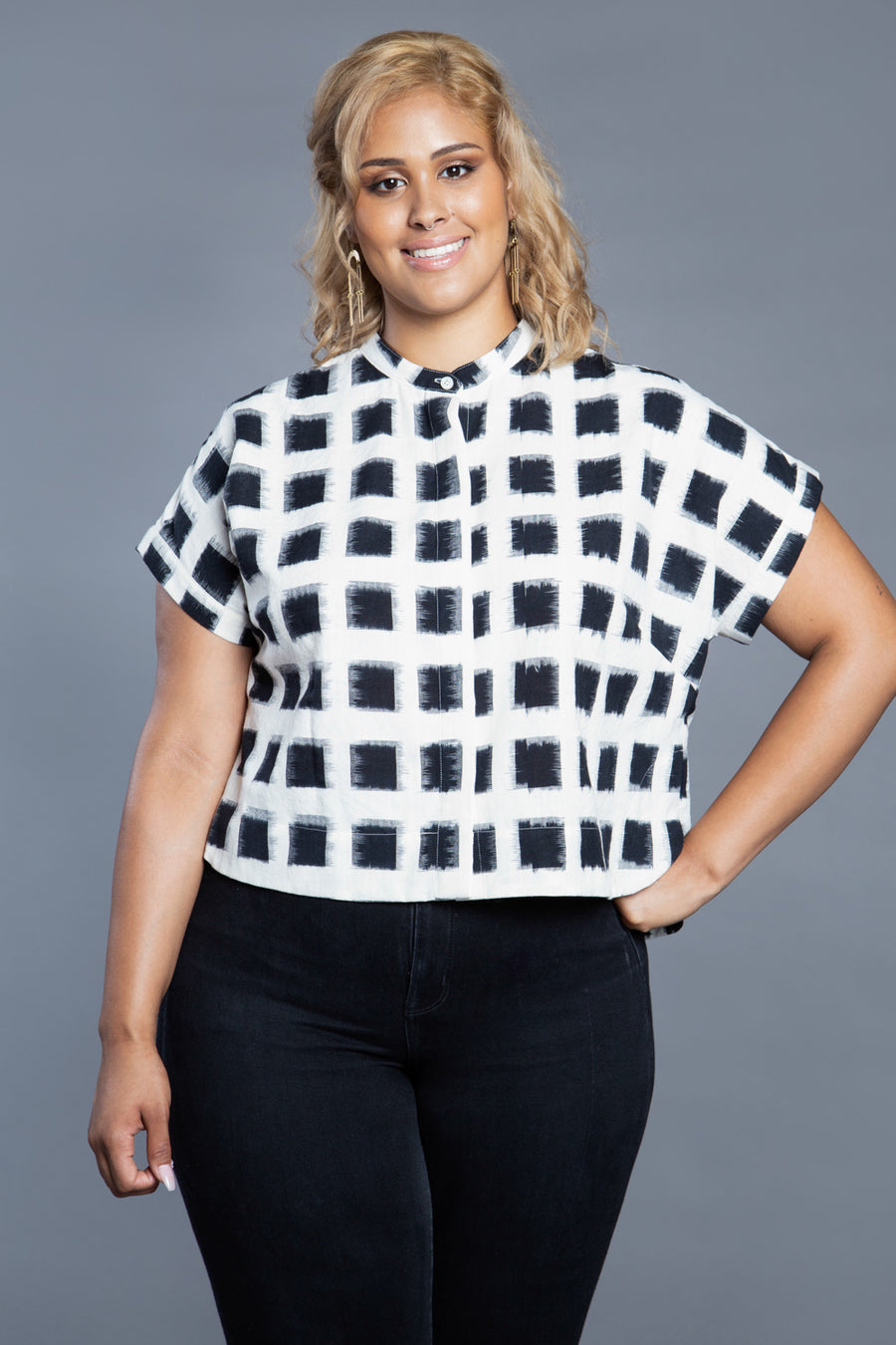 Kalle Cropped Shirt Pattern // Closet Core Patterns