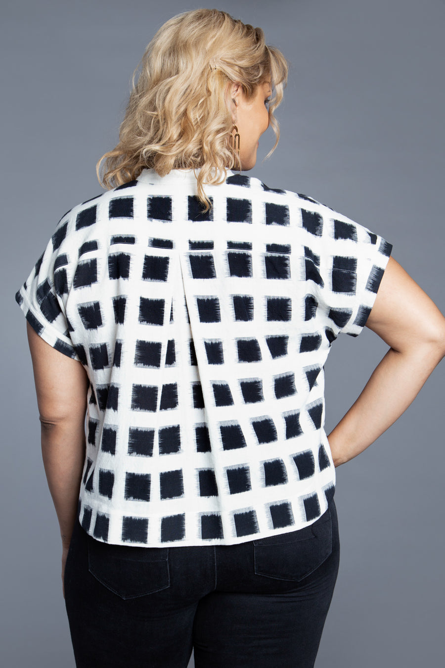Kalle Cropped Shirt Pattern // Closet Core Patterns
