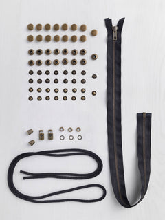 Kelly Anorak Hardware kit // Closet Core Patterns