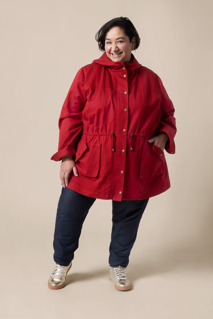 Kelly Anorak Pattern | Plus Size Jacket Pattern | Closet Core Patterns