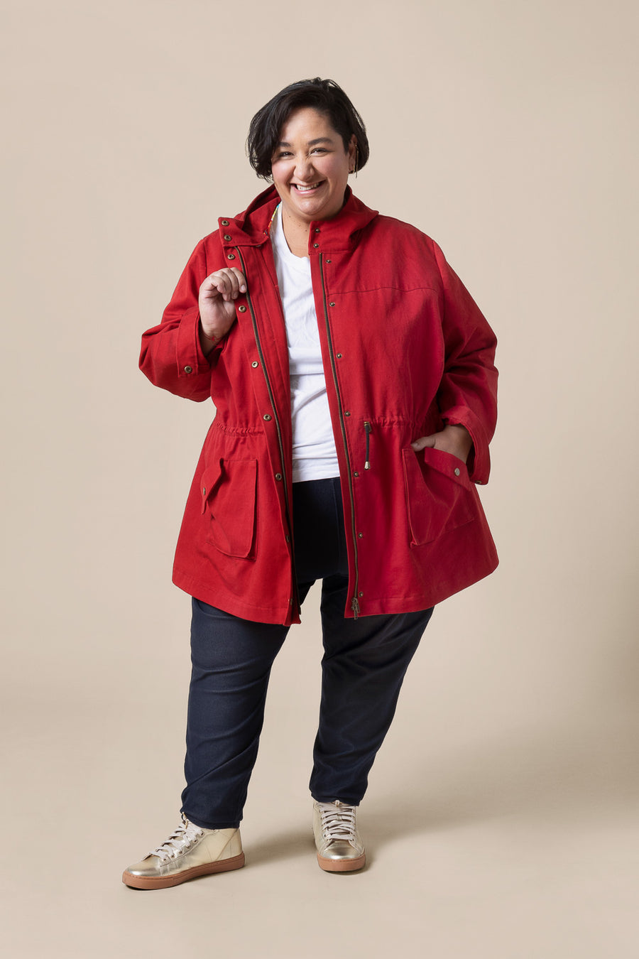 Kelly Anorak Pattern | Plus Size Jacket Pattern | Closet Core Patterns