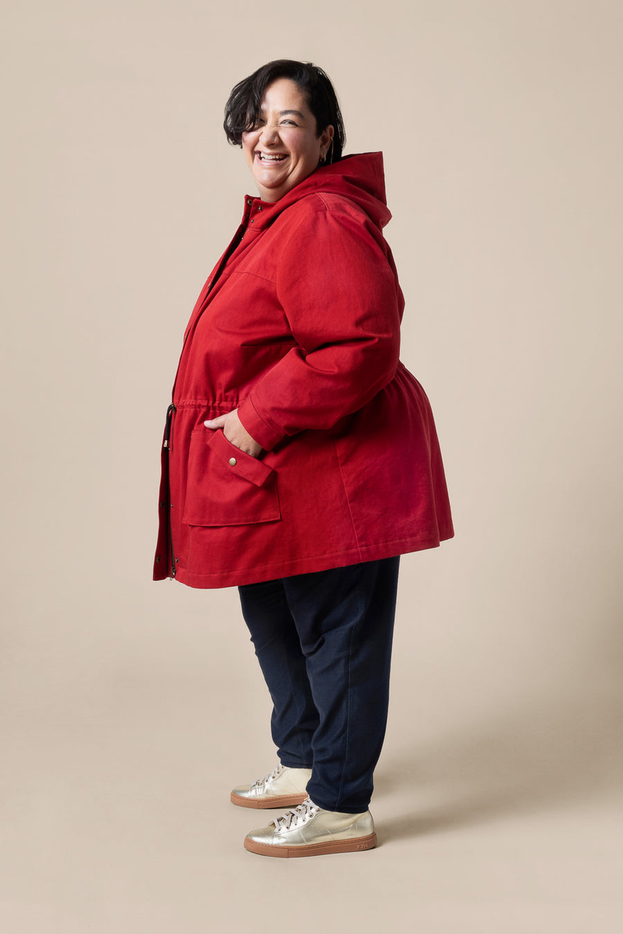 Kelly Anorak Pattern | Plus Size Jacket Pattern | Closet Core Patterns