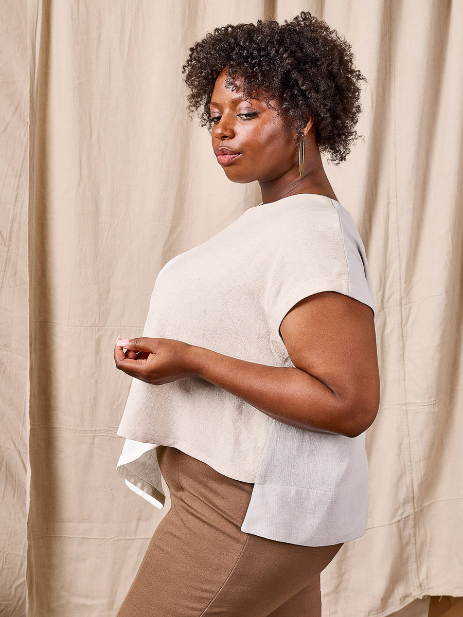 Marble Shell Top | Plus-Size | Closet Core Crew