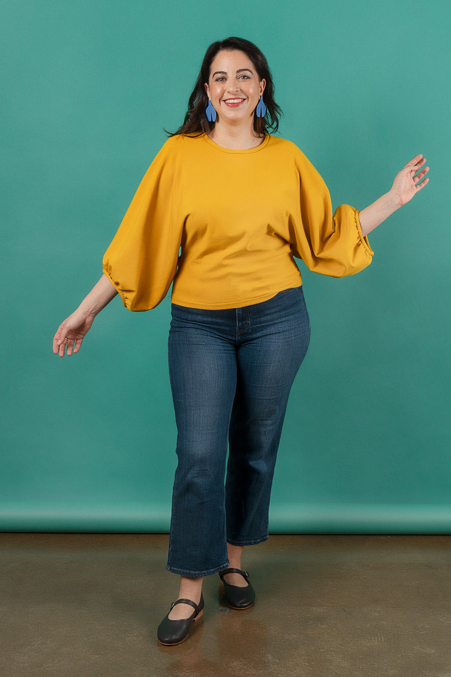 Marigold Sweater - Crew Pattern