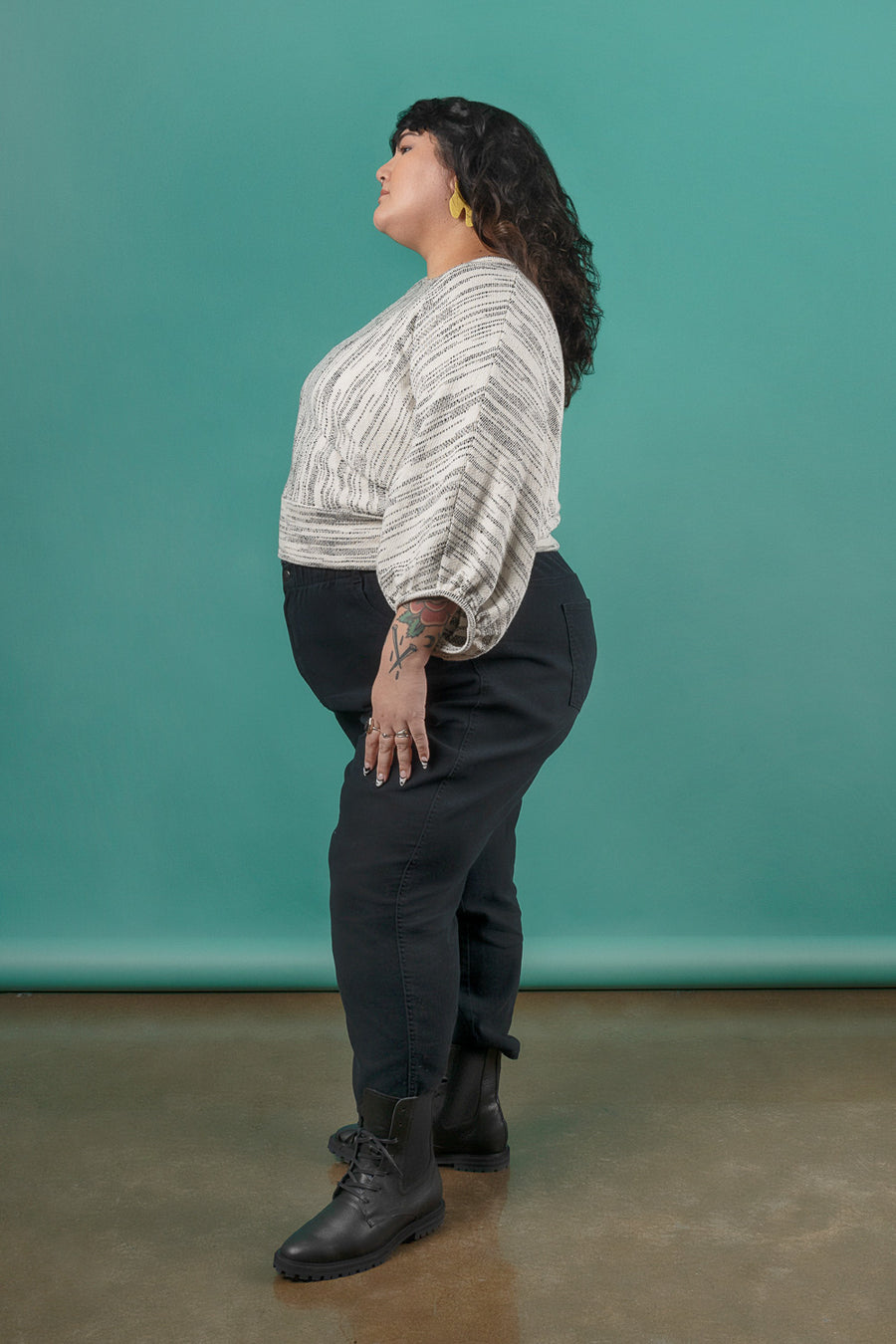 Marigold Sweater - Crew Pattern