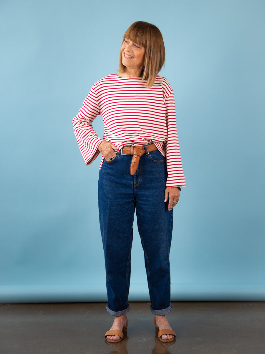 Marine Breton Top Pattern | Closet Core Crew 