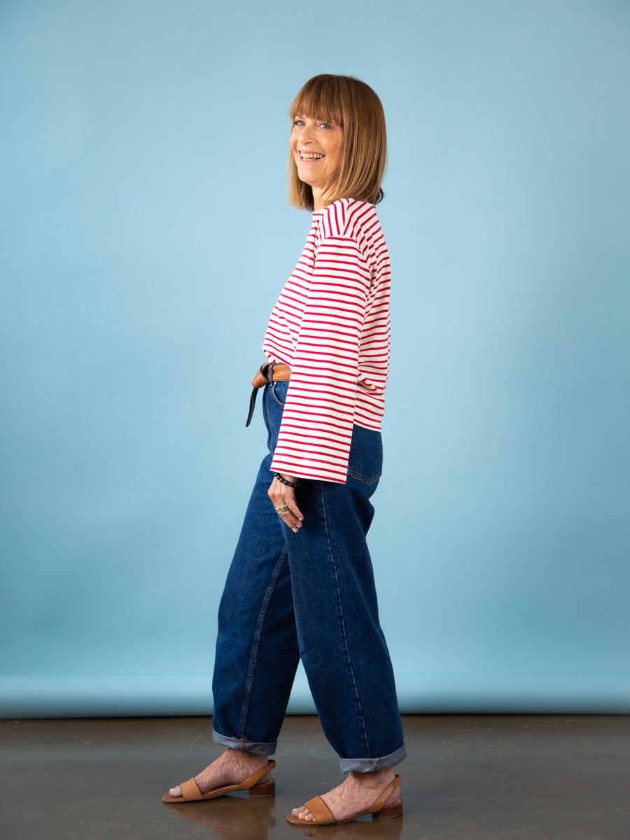Marine Breton Top Pattern | Closet Core Crew 