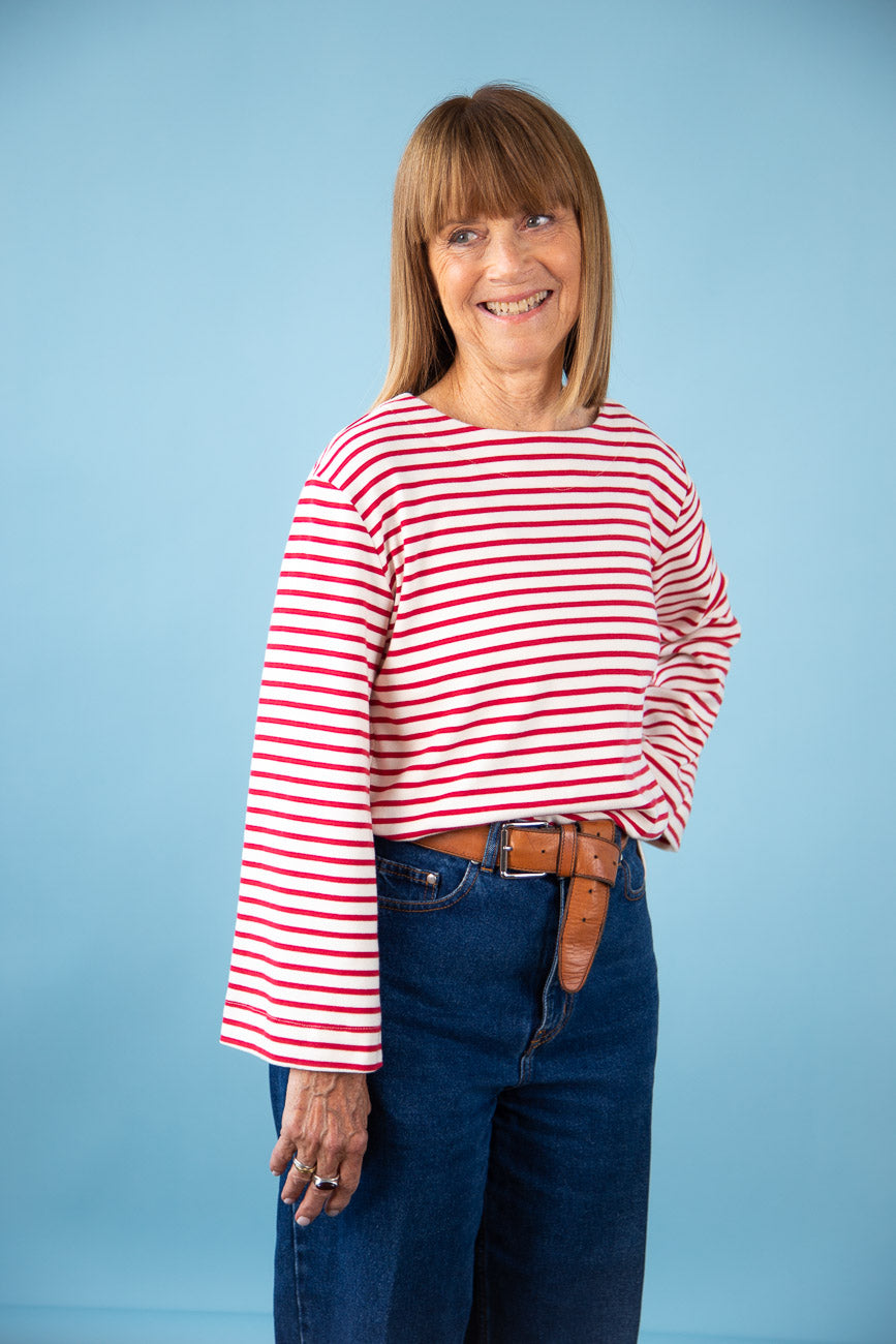 Marine Breton Top Pattern | Closet Core Crew 