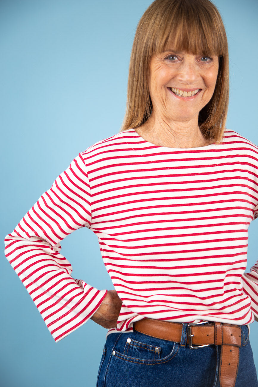 Marine Breton Top Pattern | Closet Core Crew 
