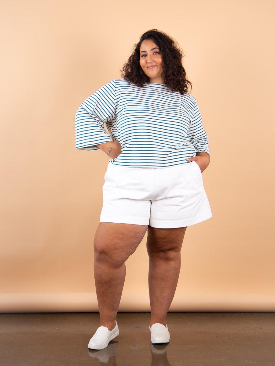 Marine Breton Plus-Size Top Pattern | Closet Core Crew 