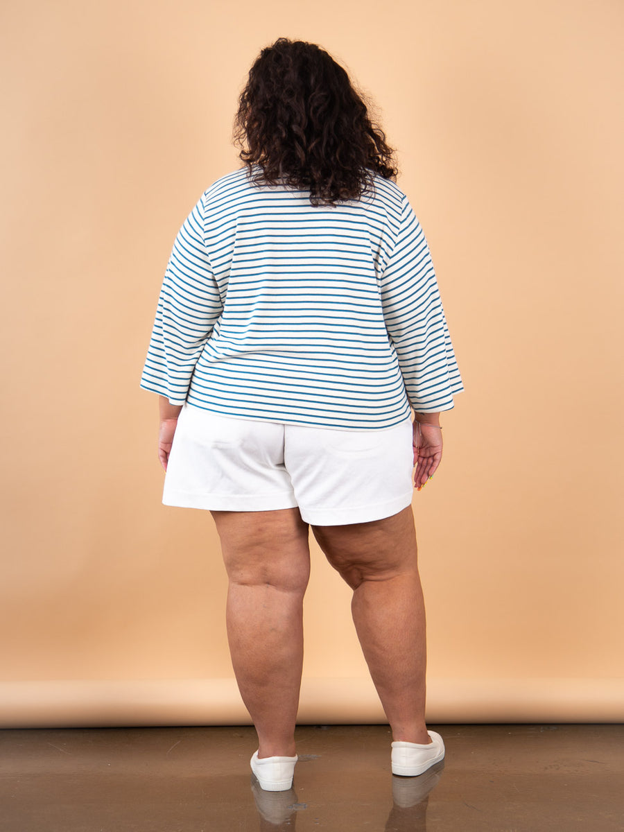 Marine Breton Plus-Size Top Pattern | Closet Core Crew 