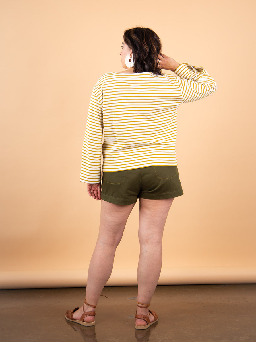 Marine Breton Top Pattern | Closet Core Crew 