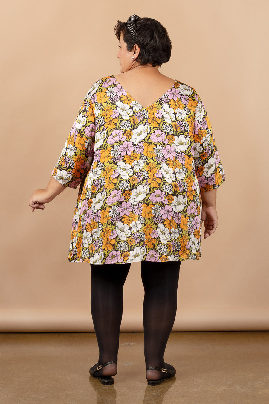 Moonlight Dress | Lined Elbow Length Sleeve | Plus Size Dress Pattern | Closet Core Crew