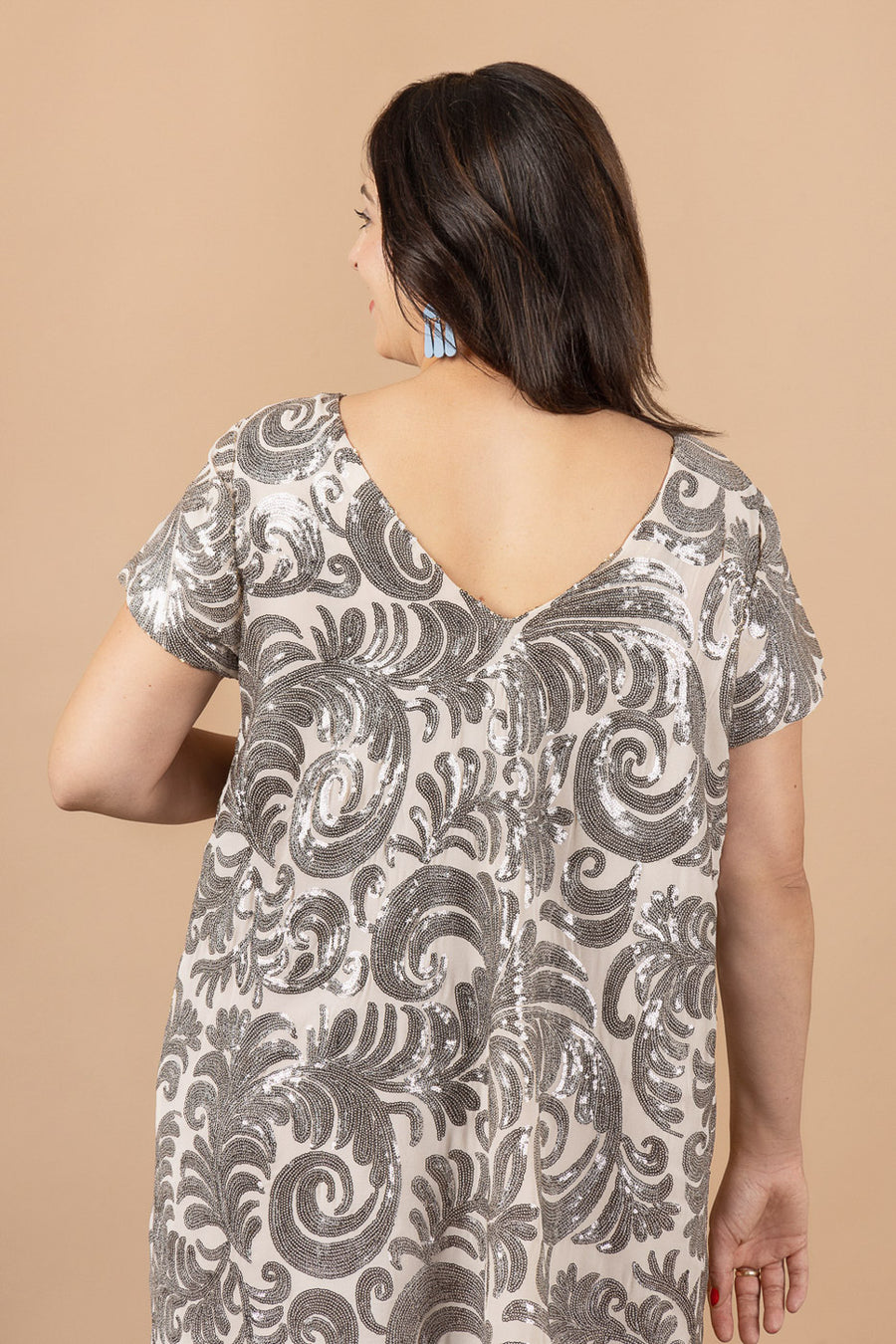 Moonlight Dress | Lined Short Sleeve | Closet Core Crew