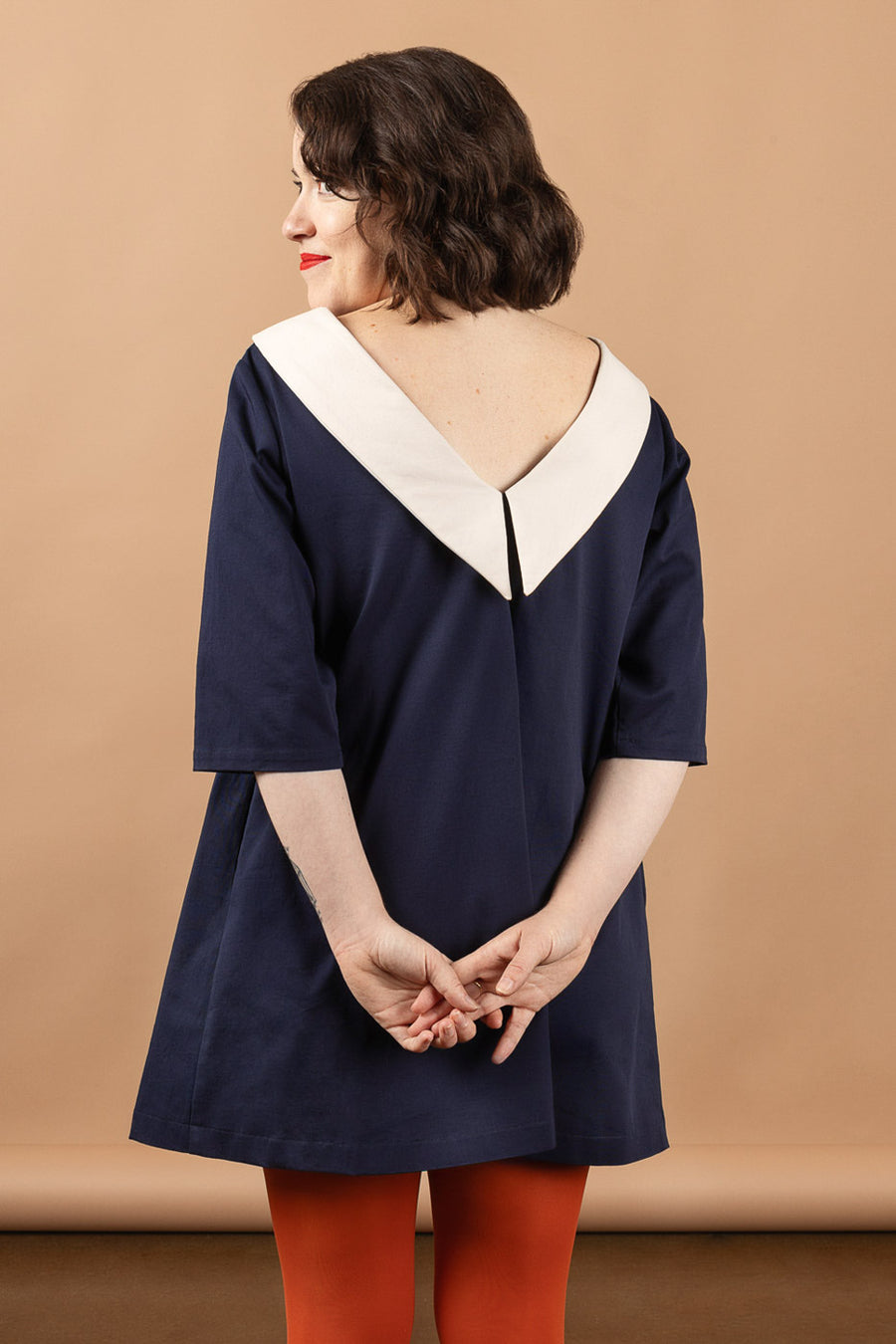 Moonlight Dress | Unlined with Pointed Collar | Closet Core Crew