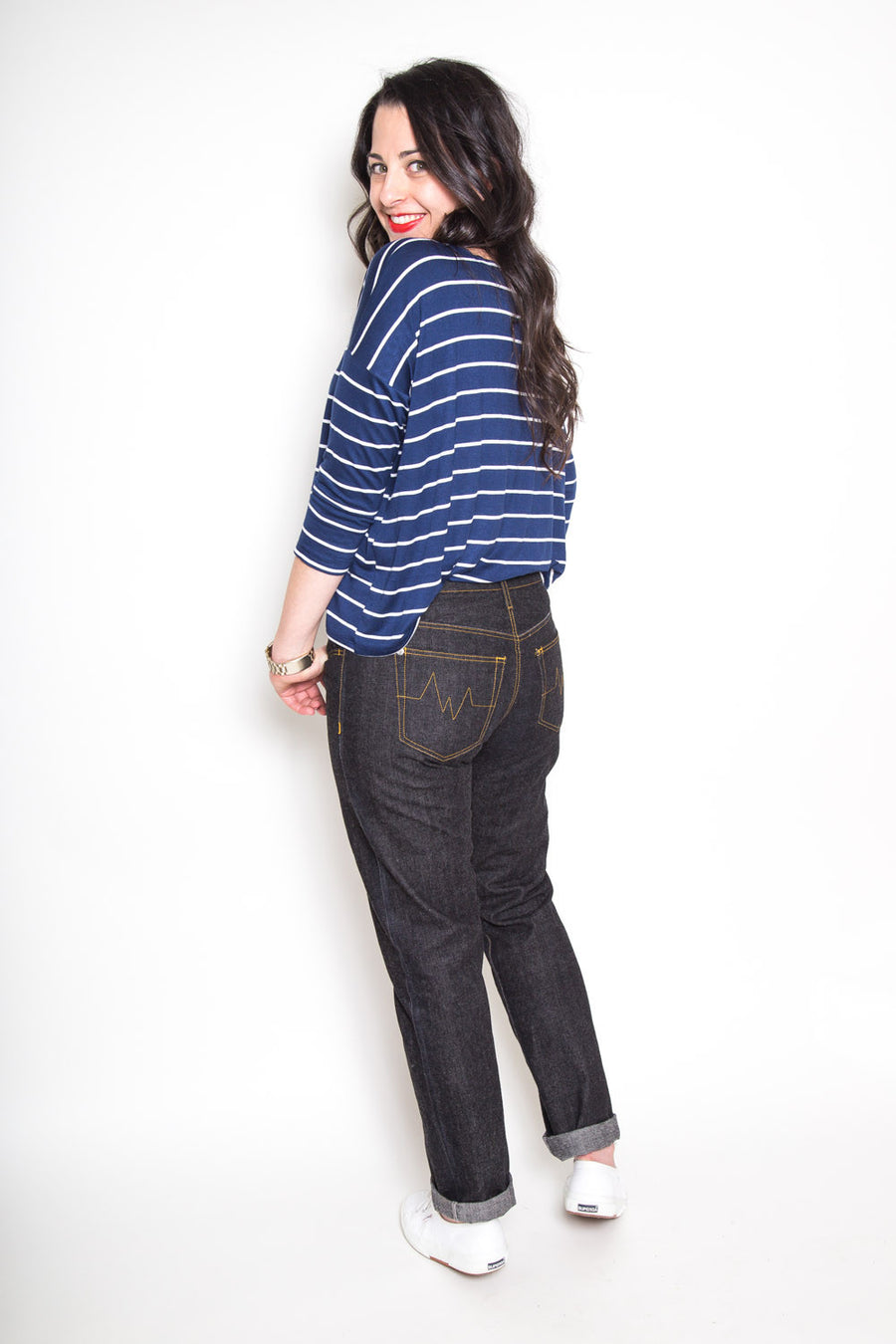 Morgan Boyfriend Jeans pattern // by Closet Core Patterns
