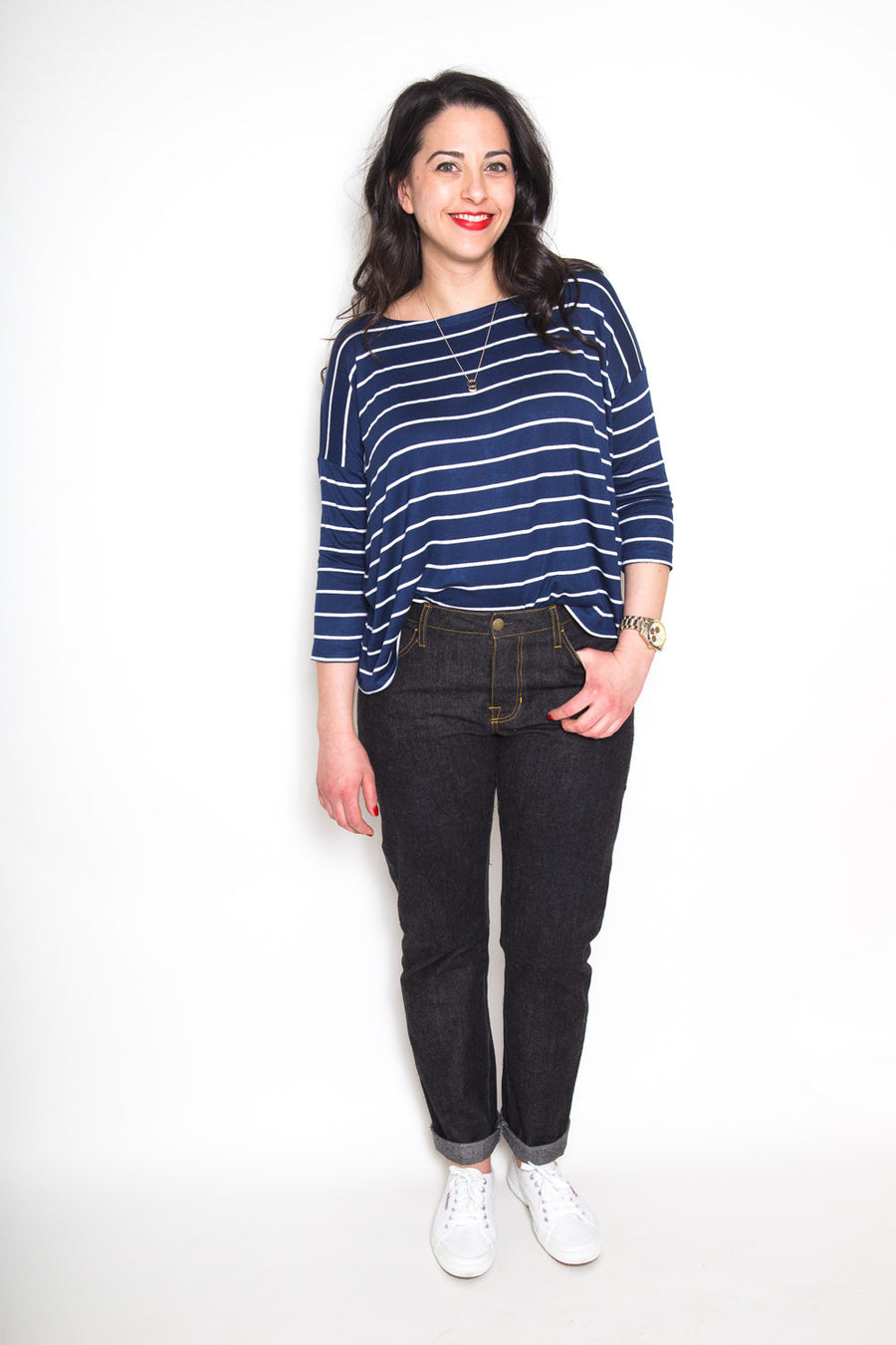 Morgan Boyfriend Jeans pattern // by Closet Core Patterns