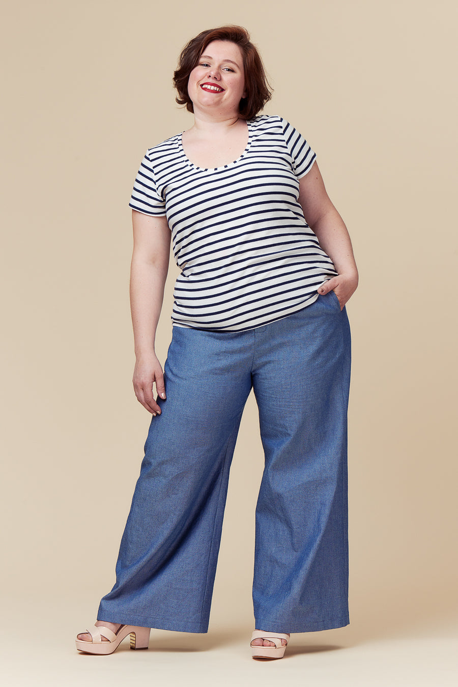 Narcisse Pants Pattern | Patron de Pantalon Narcisse | Deer & Doe