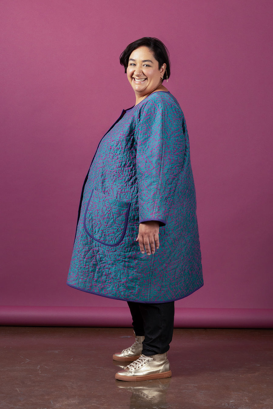 Parchment Jacket Pattern | Plus Size Quilted Jacket + Quilt Coat Pattern | Closet Core Crew
