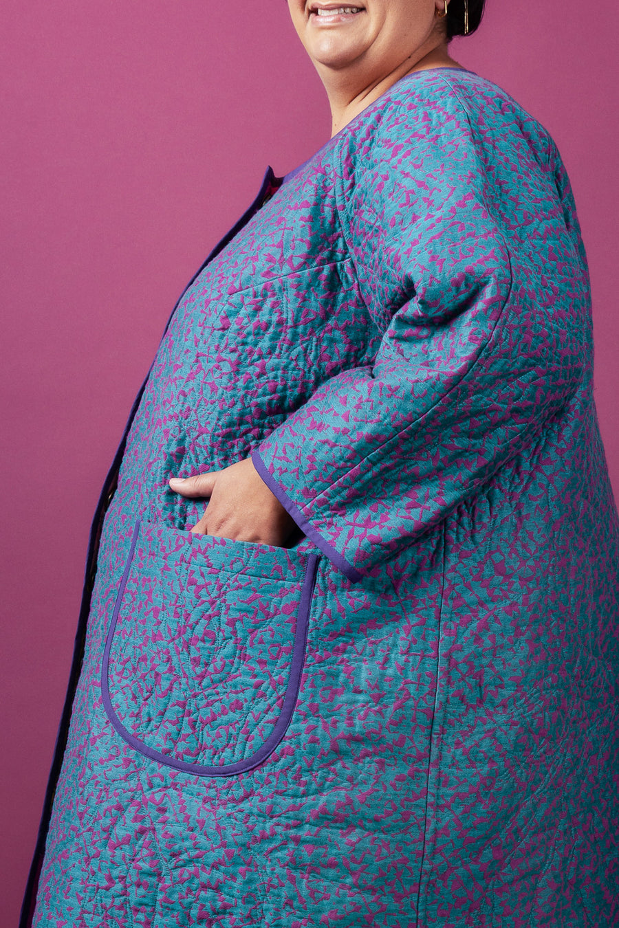 Parchment Jacket Pattern | Plus Size Quilted Jacket + Quilt Coat Pattern | Closet Core Crew