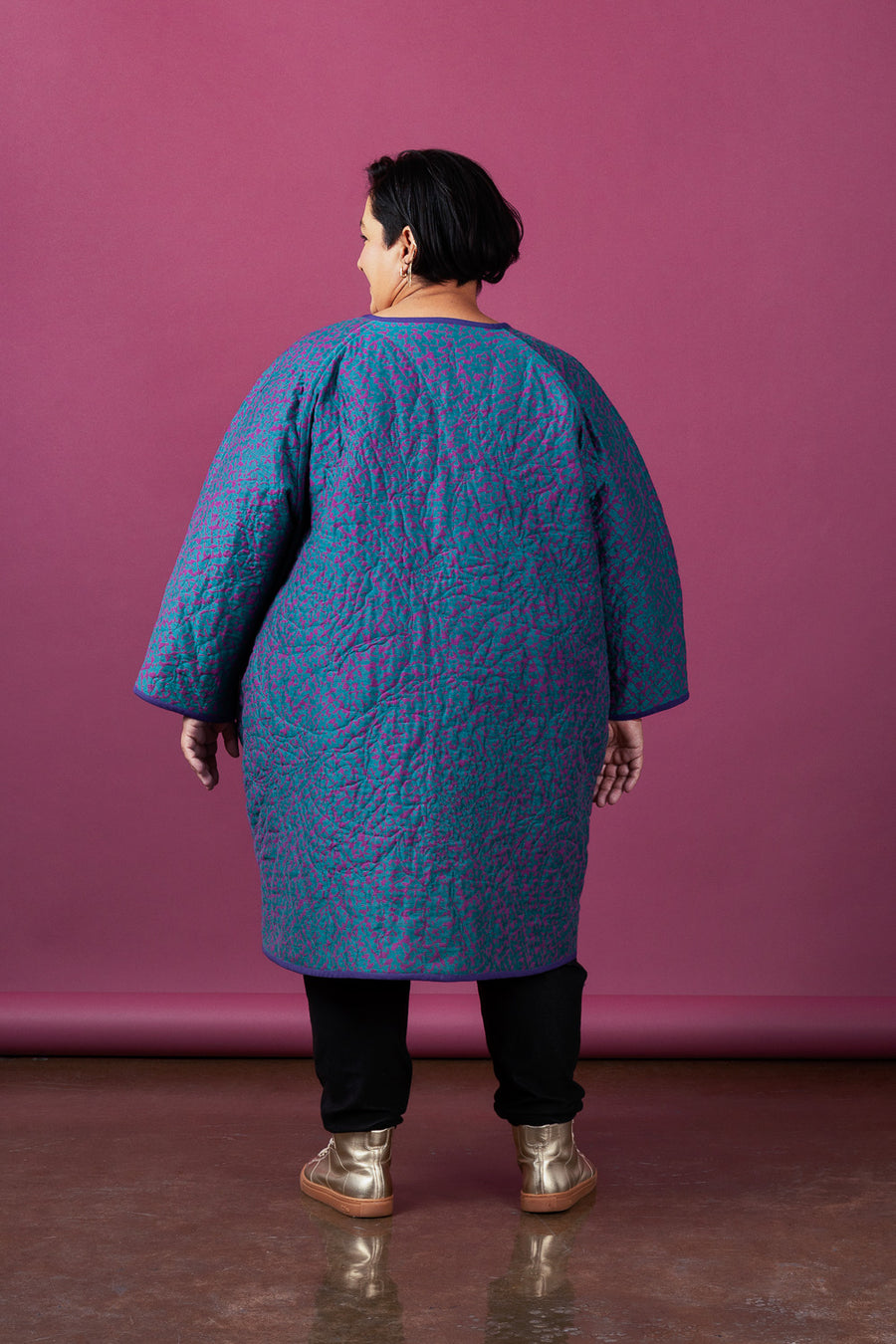 Parchment Jacket Pattern | Plus Size Quilted Jacket + Quilt Coat Pattern | Closet Core Crew