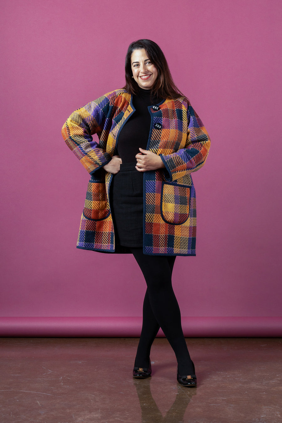 Parchment Jacket Pattern | Long Quilted Jacket + Quilt Coat Pattern | Closet Core Crew