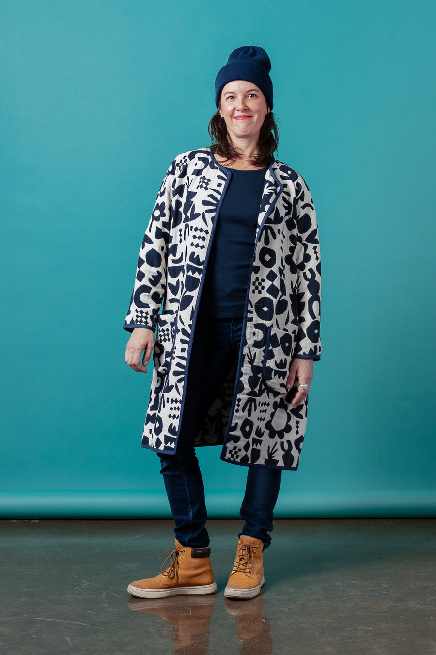 Parchment Jacket Pattern | Long Quilted Jacket + Quilt Coat Pattern | Closet Core Crew