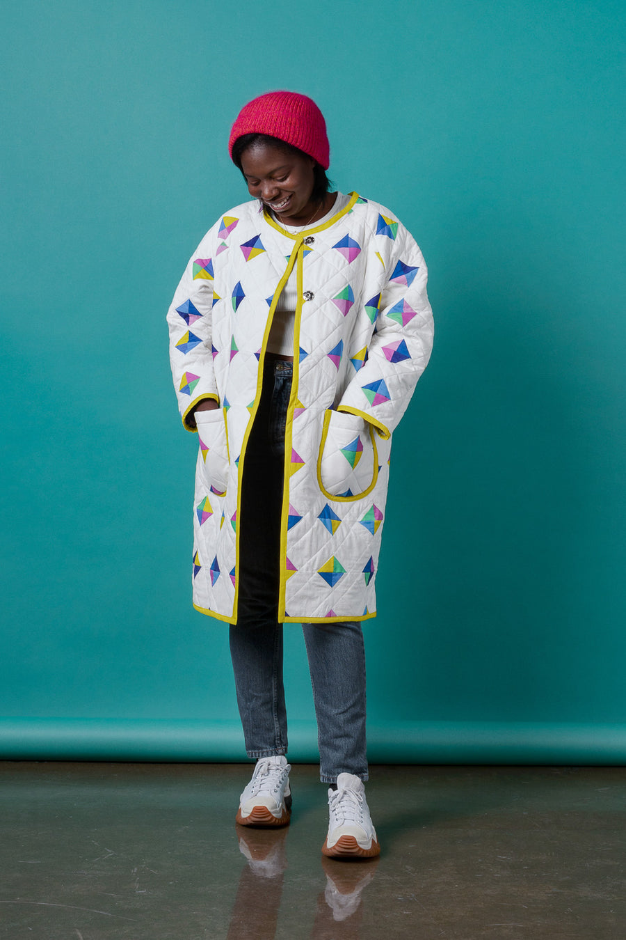 Parchment Jacket Pattern | Long Quilted Jacket + Quilt Coat Pattern | Closet Core Crew