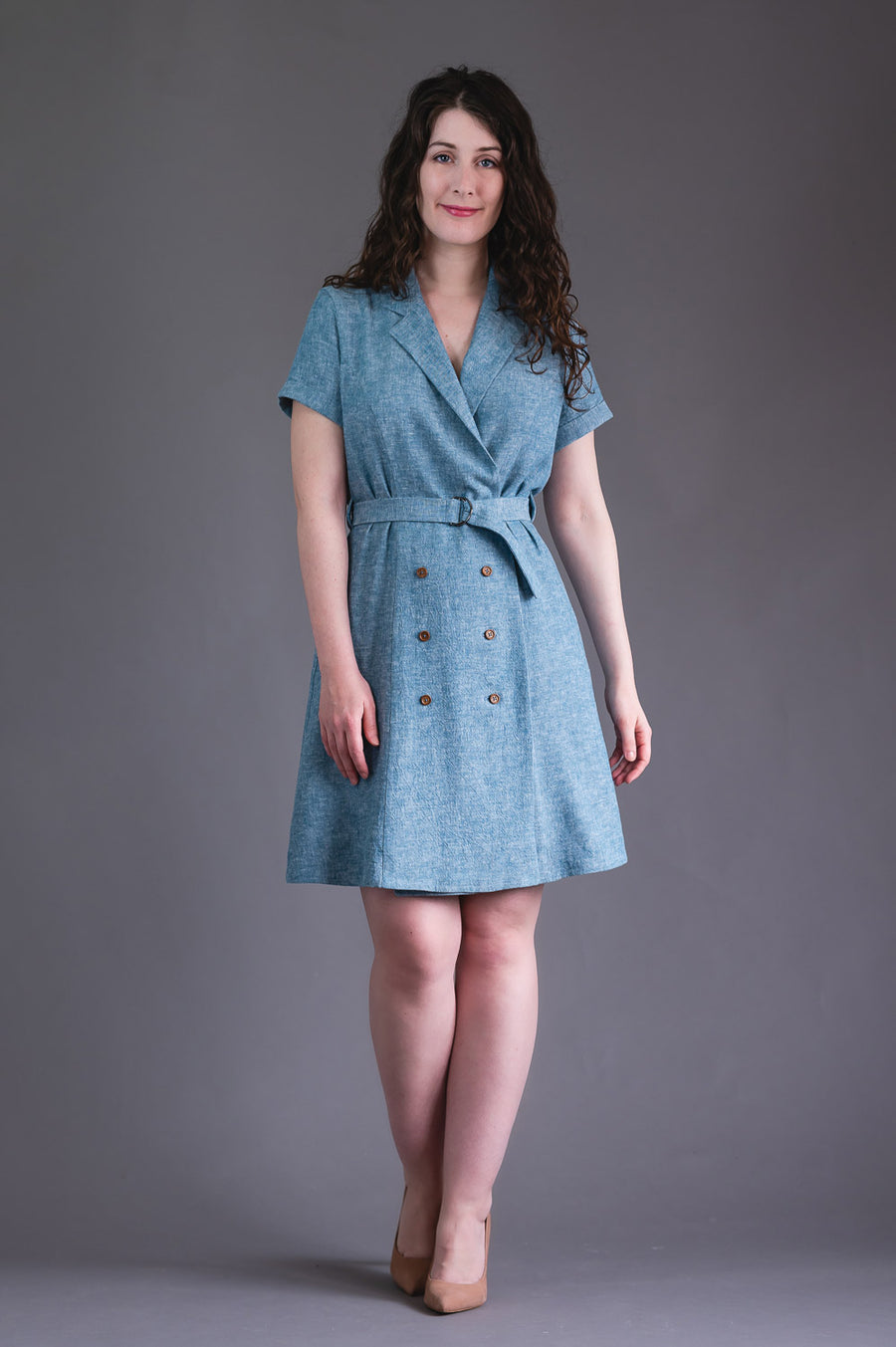 Passiflore Dress + Shirt Pattern | Patron de Robe/Chemise Passiflore | Deer & Doe