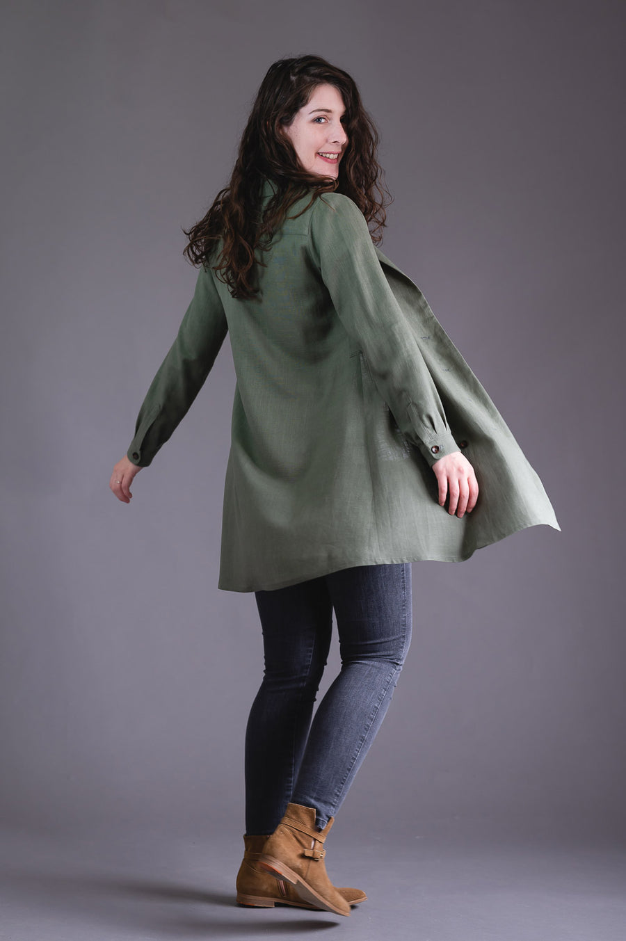 Passiflore Dress + Shirt Pattern | Patron de Robe/Chemise Passiflore | Deer & Doe