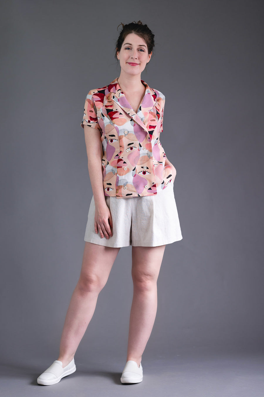 Passiflore Dress + Shirt Pattern | Patron de Robe/Chemise Passiflore | Deer & Doe