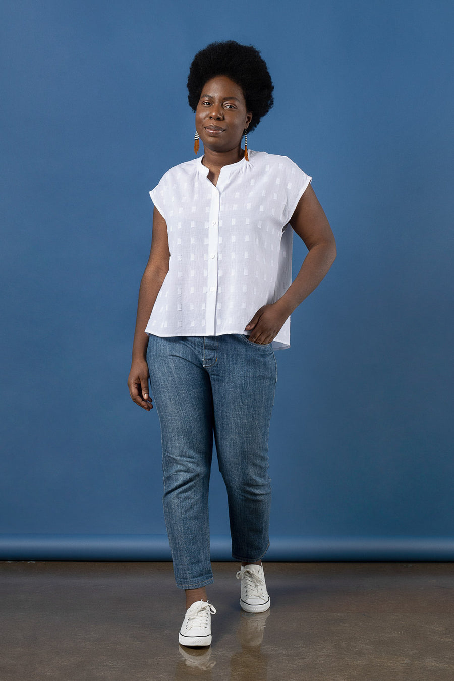 Periwinkle Shirt Pattern | Closet Core Crew