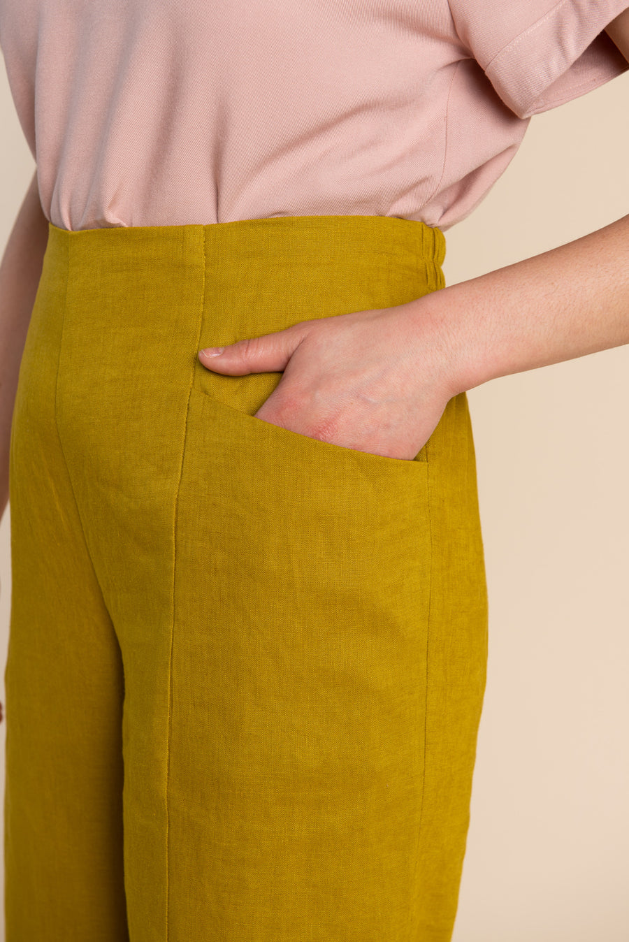 Pietra Pants & Shorts Pattern - Wide legged elastic waist pants pattern | Closet Core Patterns