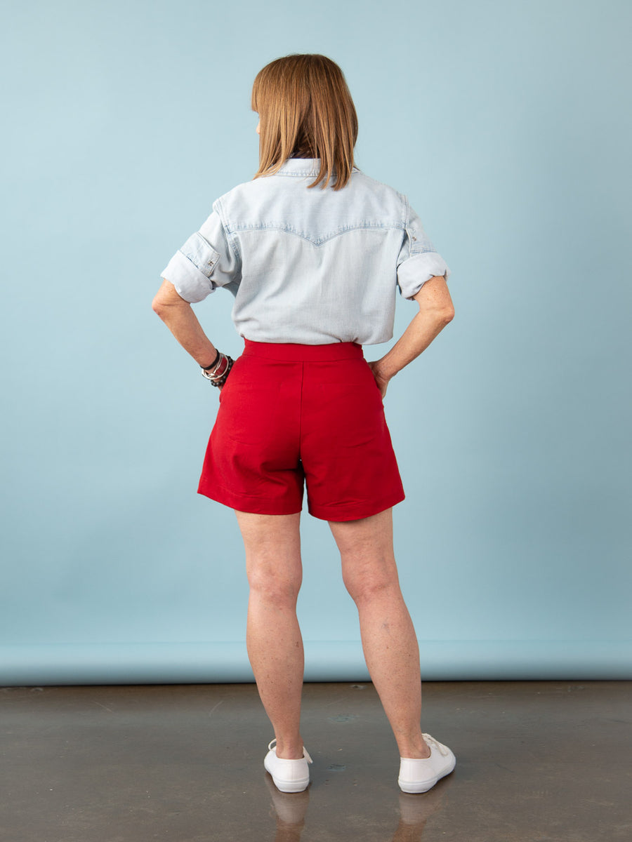 Poppy Camp Shorts - Long | Shorts Pattern | Closet Core Crew