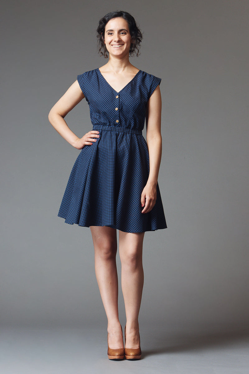 Réglisse Dress Pattern | Patron de Robe Réglisse | Deer & Doe