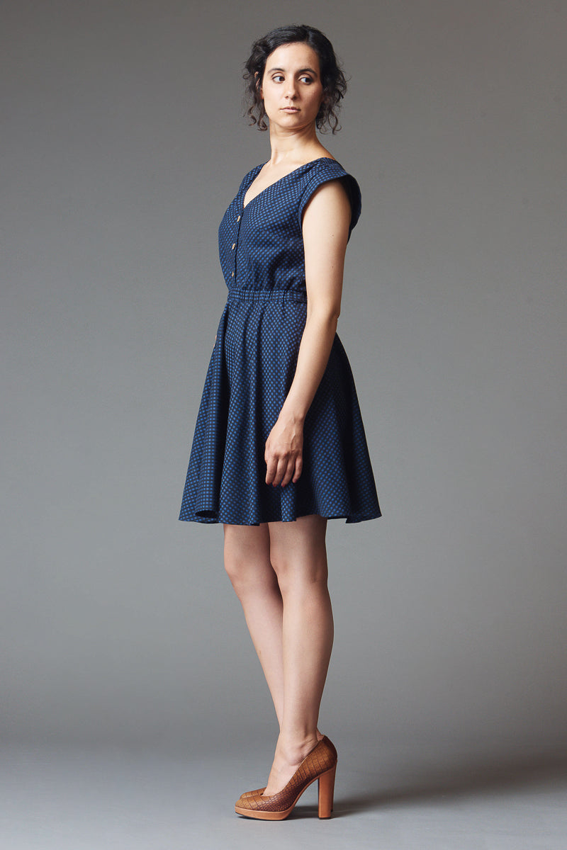 Réglisse Dress Pattern | Patron de Robe Réglisse | Deer & Doe