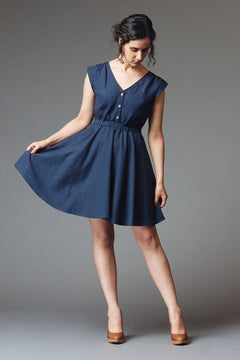 Réglisse Dress Pattern | Patron de Robe Réglisse | Deer & Doe