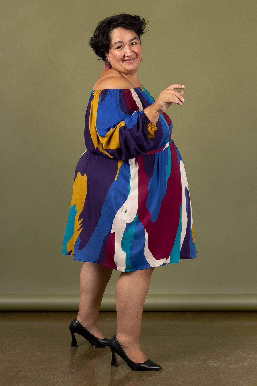 Rose Dress | Plus-Size Top Pattern | Closet Core Crew